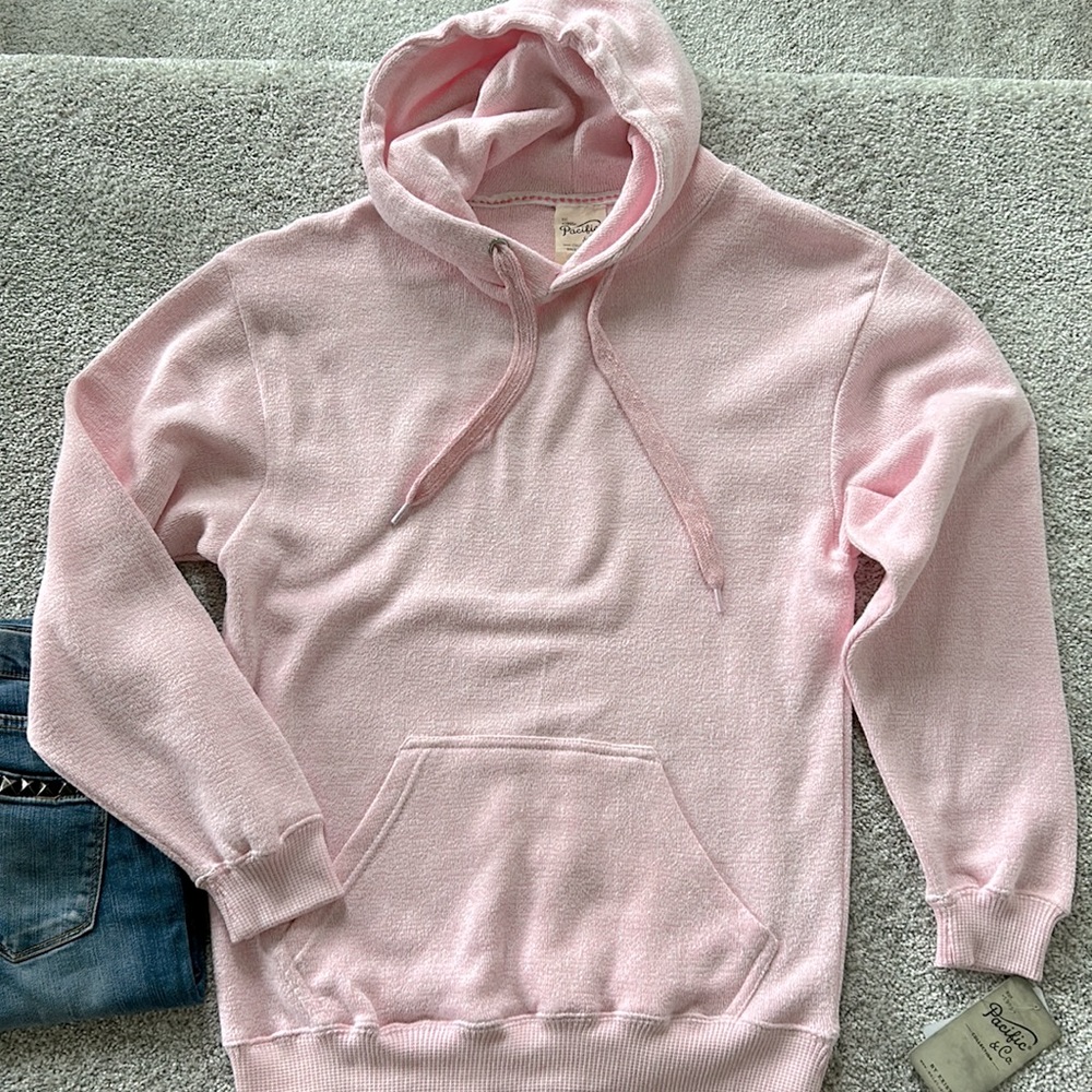Pacifico & Co Pink Hooded Sweatshirt - Picture 2 of 6